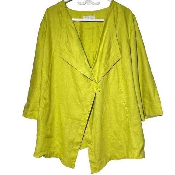 Windsmoor 100% Linen Jacket size L - Picture 1 of 5